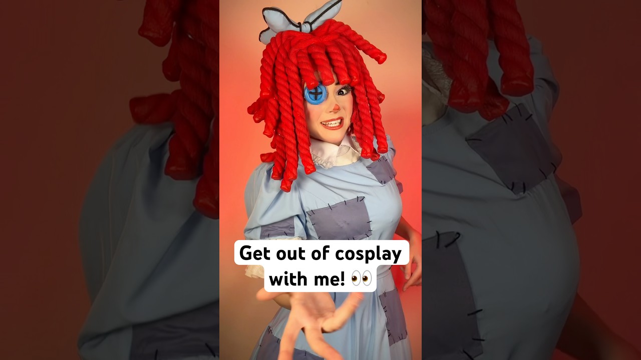 Get out of my Ragatha cosplay with me!! #tadc #theamazingdigitalcircus #cosplay