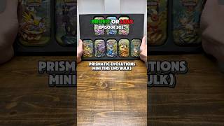 Opening Prismatic Evolutions Mini Tins! - Profit or Loss Episode 202