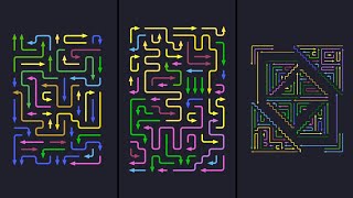 Arrow Maze Escape Puzzle Levels 51 52 53 54 55 Game Walkthrough