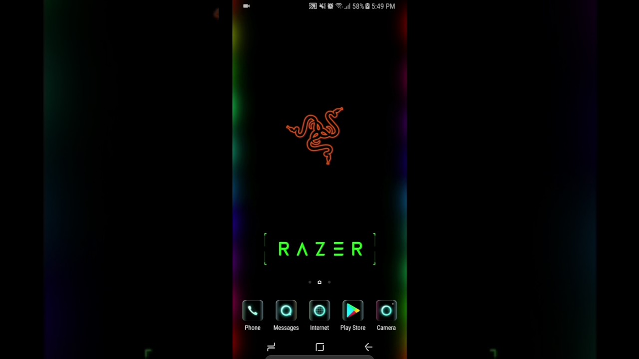 Razer Chroma Live Wallpaper For Android Youtube