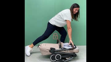 Joolz Aer with cot - folding