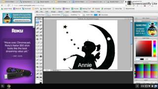Convert a photo to SVG for lasercutting using a chromebook