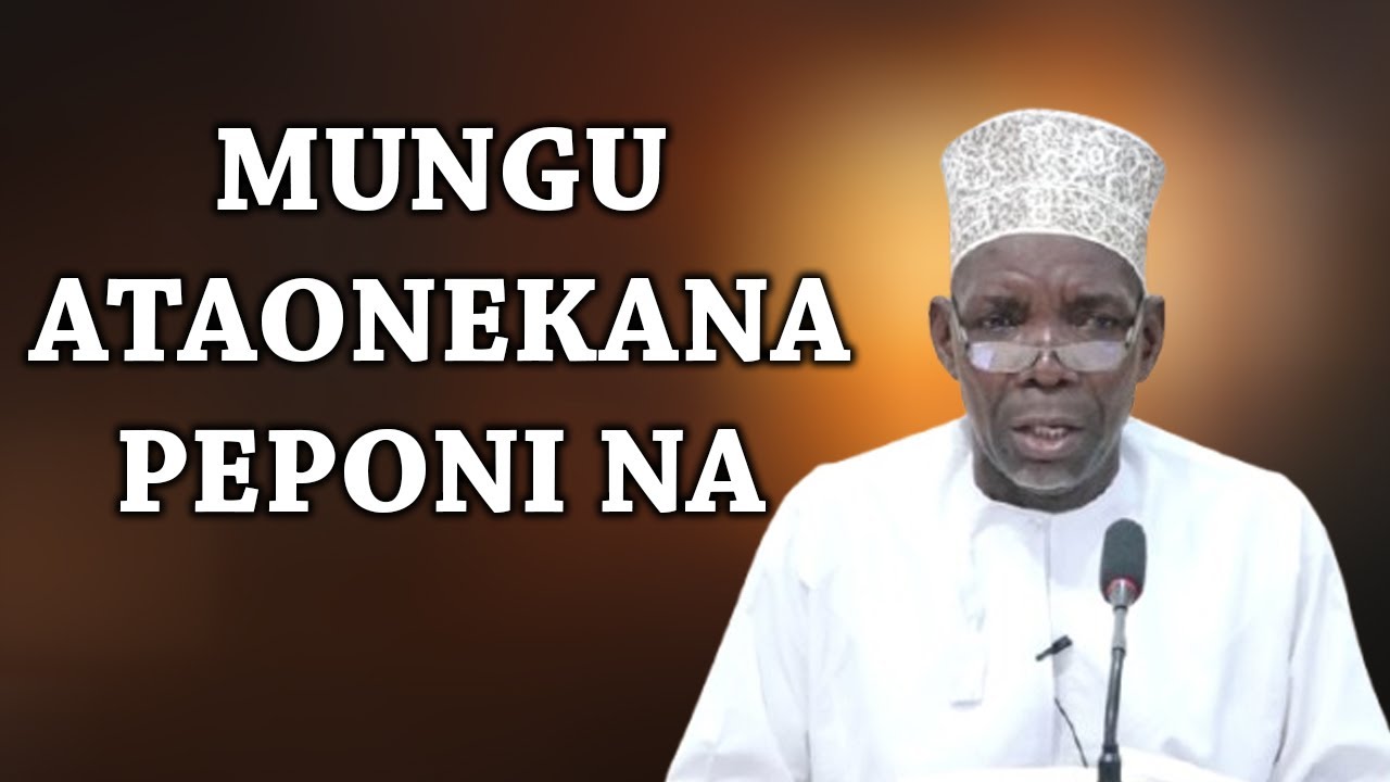 MAISHA YA PEPONI MUNGU ATAONEKANA NA ATAJIONESHA | SHEIKH SHAHRAN