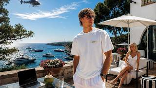 life of an unemployed millionaire in Europe...