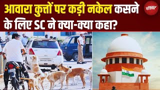आवर कतत पर Supreme Court क सबस सखत फसल Delhi-Ncr क सडक हग Stray Dogs स खल