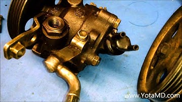 YotaMD.com - MK3 Supra Power Steering Pump Differences