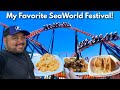 SeaWorld Orlando Seven Seas Food Festival 2022! Food, Coasters, Concerts & Animals!