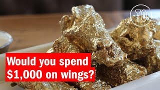 The Ainsworth NYC is now serving 24 karat gold wings