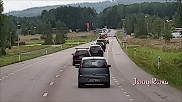 When Roadworks happen this is how Traffic works