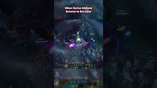 Triple Kill When Darius Top Lane Rotates At Dragon Pit