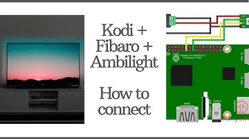 XBMC Kodi Ambilight with Fibaro - How to connect - Part 2