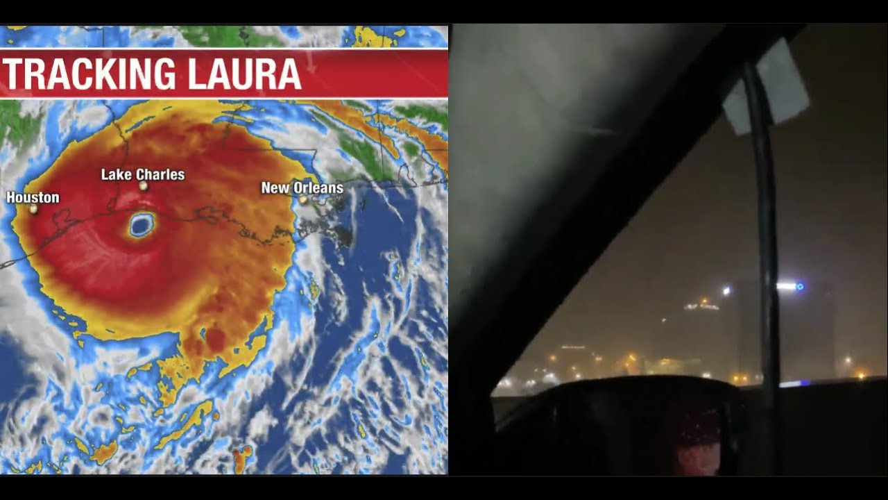 Hurricane Laura LIVE Tracking. I lived through Hurricane Irma - YouTube
