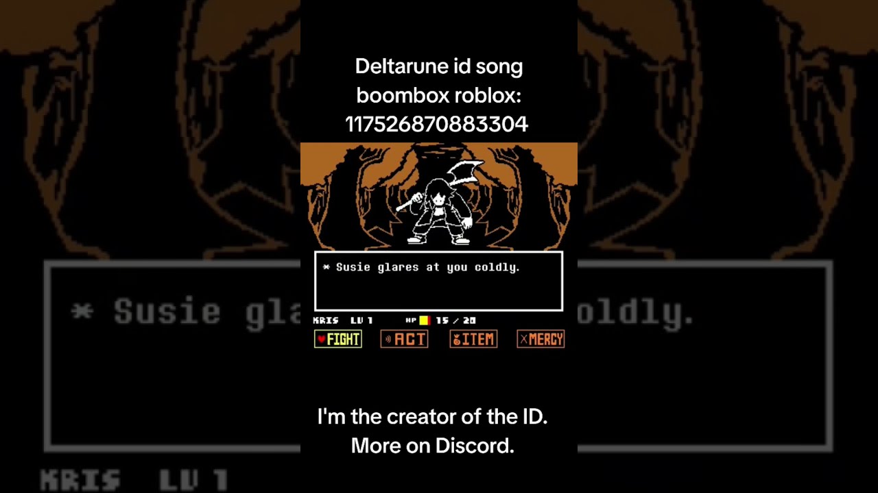 Deltarune Id Song Boombox Roblox Roblox Boombox Undertale Maxres2 