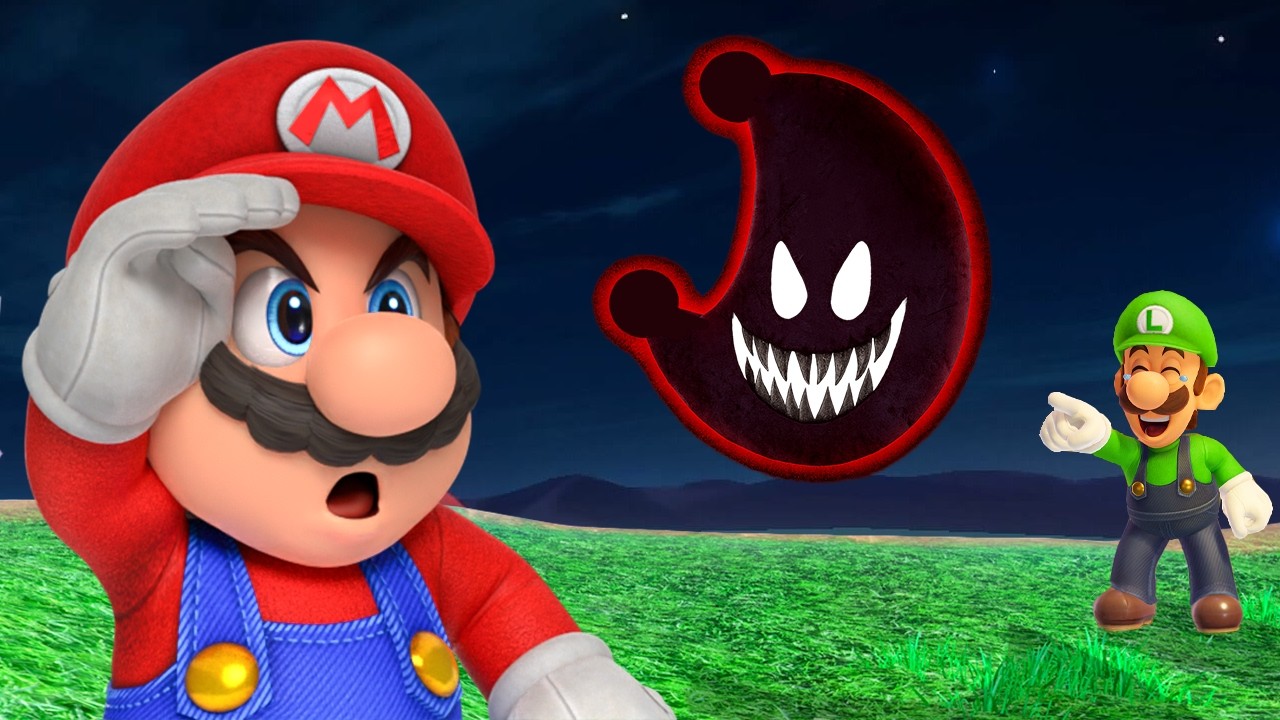 Scary MOON PRANK in Mario Odyssey!