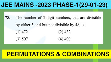 The number of 3 digit numbers, that are divisible by either 3or4 but not divisible by 48 is