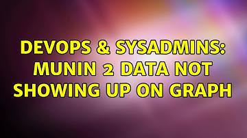 DevOps & SysAdmins: Munin 2 data not showing up on graph