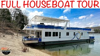 Take A Peek Inside Our LUXURIOUS Houseboat Rental On Lake Cumberland by Deep Houseboat Life 27,492 views 1 year ago 11 minutes, 23 seconds