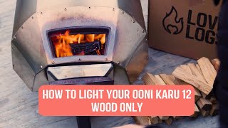 How to Light Your Ooni Karu 12 - Wood Only