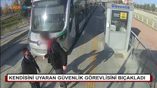 Kendisini uyaran güvenlik görevlisini bıçakladı Resimi