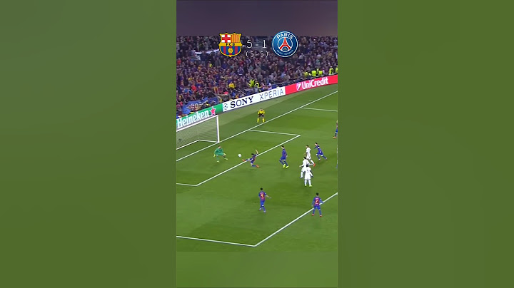 Le soir où a été créé la REMONTADA ! Barcelone 6-1 PSG