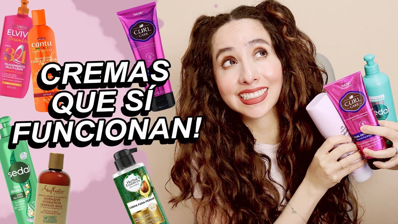 8 cremas para peinar rizos que de verdad peinan y sí definen 💁🏻‍♀️ ✨