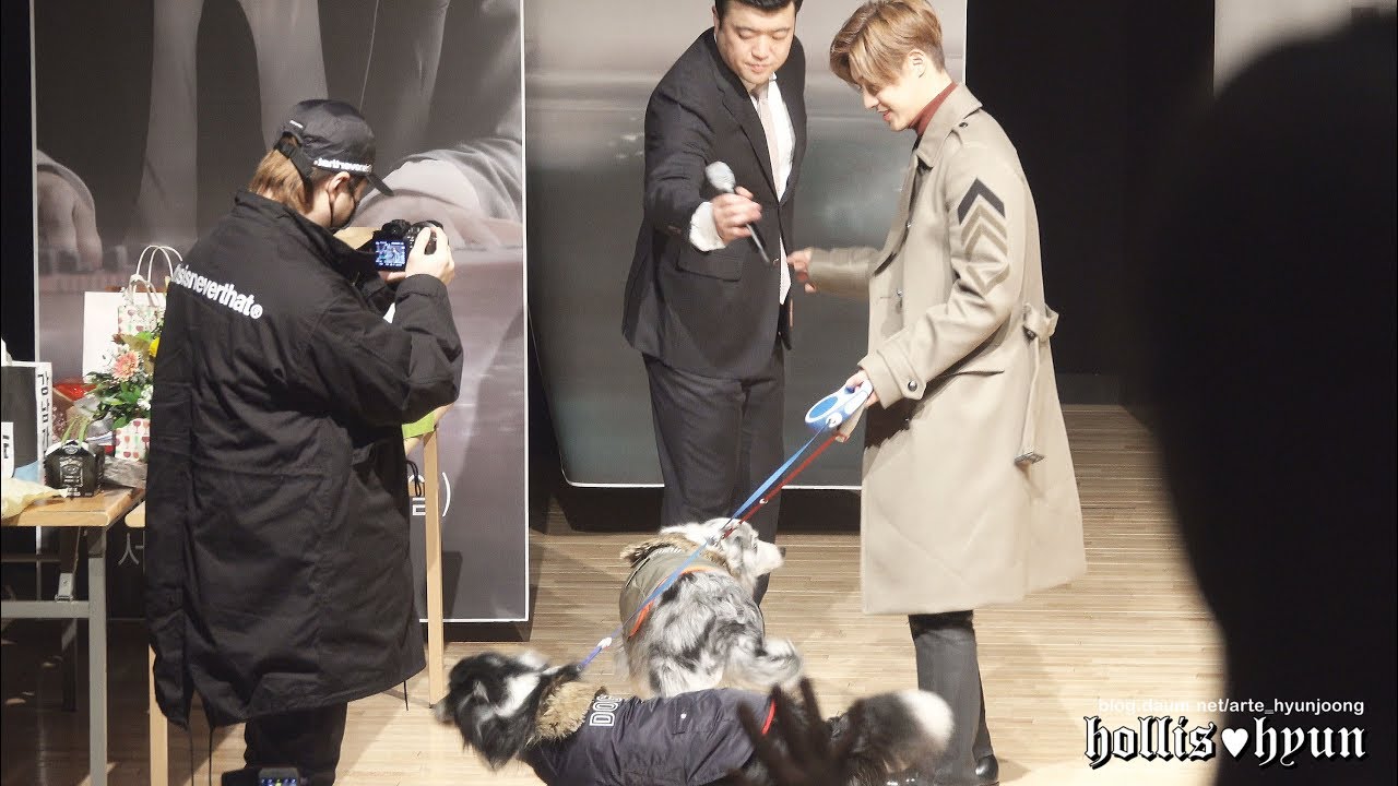 180114 Kimhyunjoong 김현중 - Papa HJ with Art/Matic @ 4th 