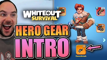 Hero Gear & Widgets Explained [Enhancing and Mastery Forging] Whiteout Survival