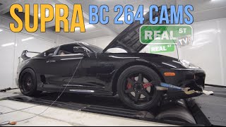 Black Supra Mk4 With Bc 264 Cams Tuned At Real Street