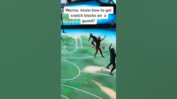 How to get Snatch blocks on A guard #NBA2K #Shorts