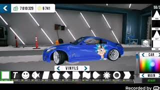 🏁Nissan 350z Rick and Morty drift. Desing tutorial full🏁CarParking (multyplayer)