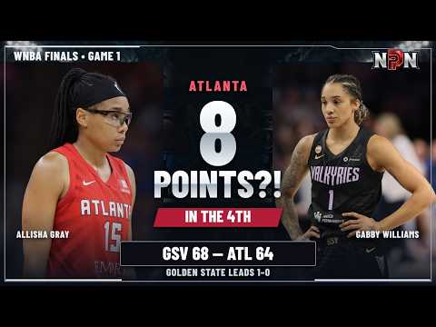 Atlanta Scores Just 8 in the 4th! Valkyries Win Game 1 | WNBA Finals
