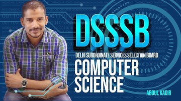 DSSSB KVS TGT & PGT Computer Science 200 Best MCQ