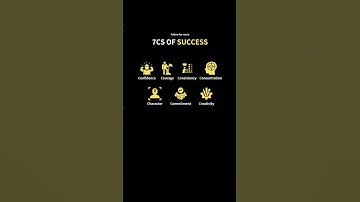The 7 Cs of Success 💪