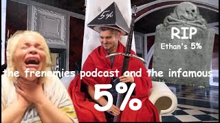 the entire history of the frenemies podcast and the infamous 5% | trisha paytas vs ethan klein's 5%