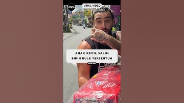 Bule Gak Nyangka Kebaikannya dibalas Begini‼️ #reaksibule #shorts #viralvideo #namakutakbiasa