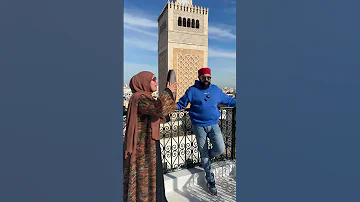 Beautiful Nasheed By A Two Local Stars In Front Of Al Zaytuna Mosque Tunis Tunisia 