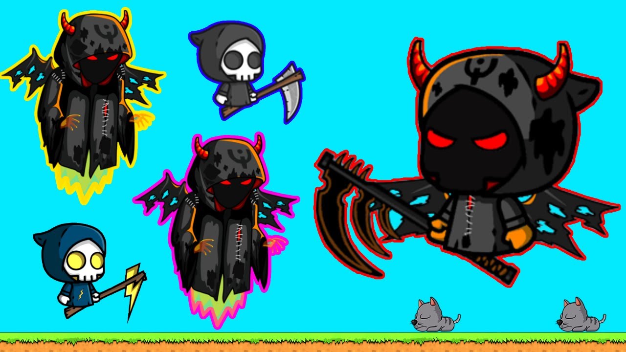 Legendary Devil And King Justice Reaper in (EvoWorld.io) 