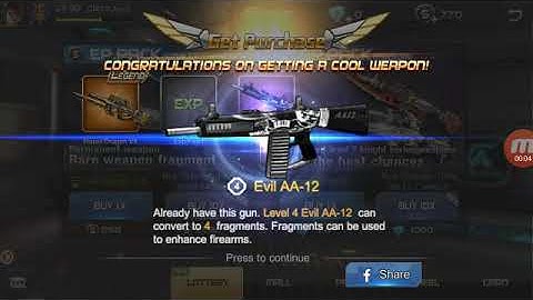 Crisis action Open 1000Diamon can get Legend gun