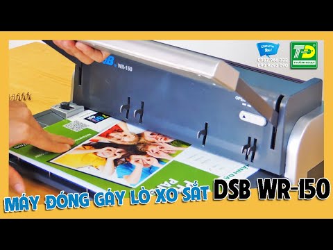 Video Hướng dẫn sử dụng Máy đóng lò xo sắt DSB WR150 - youtube
