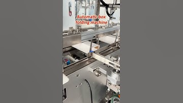 Automatic box folding machine not only saves labor but also doubles output