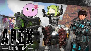 【APEX】SqLAさんとヘンディーさんとトリオえぺ【森中花咲/にじさんじ所属 】
