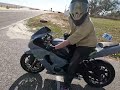 First moto vlog test. Ride along and short Ninja 650 review