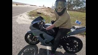 First moto vlog test. Ride along and short Ninja 650 review