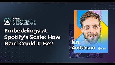 Embeddings at Spotify