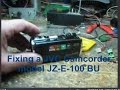 Repairing  a JVC Everio camcorder GZ-E-100, Dead after dropped.