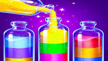 🧩 Color Sand: Sorting Puzzle 🧩 GAMEPLAY Levels 1-9 (Android, iOS)