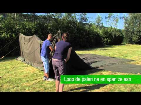 Tent instructies opbouwen