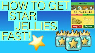 HOW TO GET STAR JELLIES FAST!!! | Roblox Bee Swarm Simulator