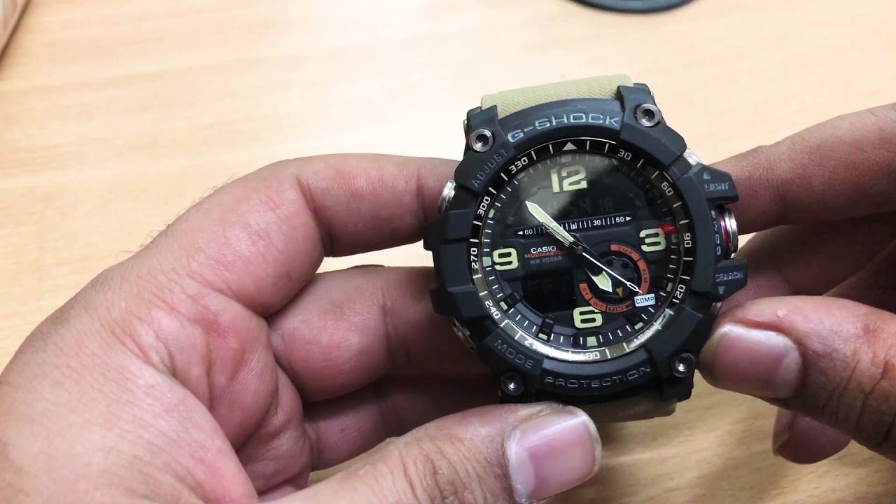 g shock that tells temperature