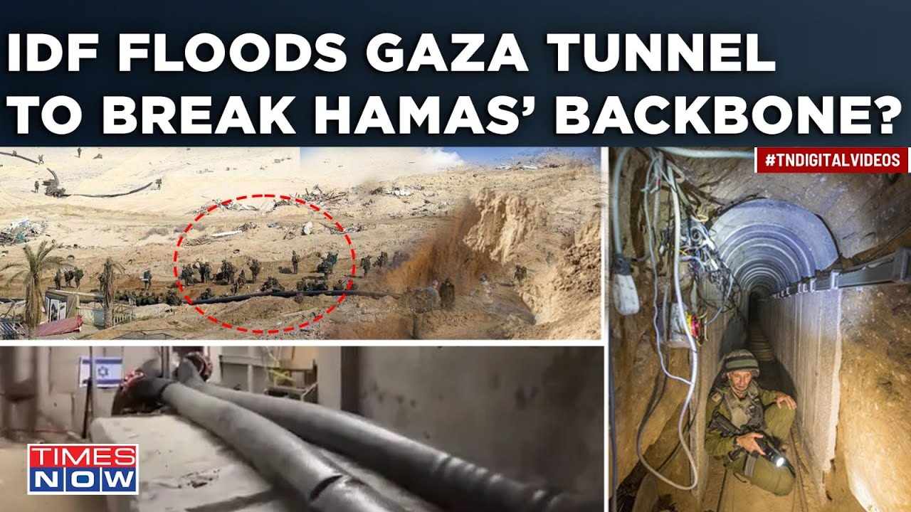 IDF Floods Gaza Tunnels To Flush Out Hamas| Will Plan To Decimate Terrorists’ Backbone Work?